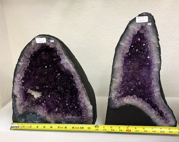Amethyst Geodes from Uruguay- Cathedral \ Healing Crystals \ Reiki \ Healing Stone \ Healing Stones \ Chakra \ Home Decor \ Reiki \ Chakra