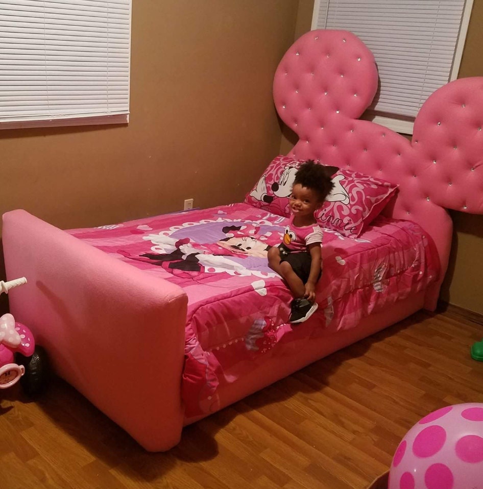 Twin Size Minnie Mouse Bed