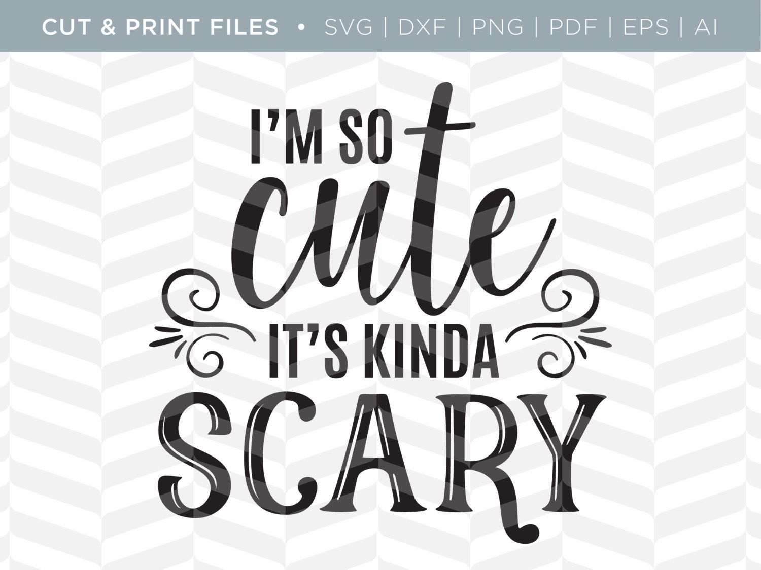 Download SVG Cut / Print Files - So Cute | Holiday Quote | Cricut ...