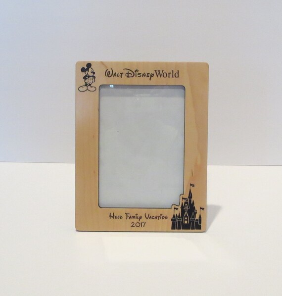 Walt Disney World 5x7 or 8x10 Your Choice Picture Frame