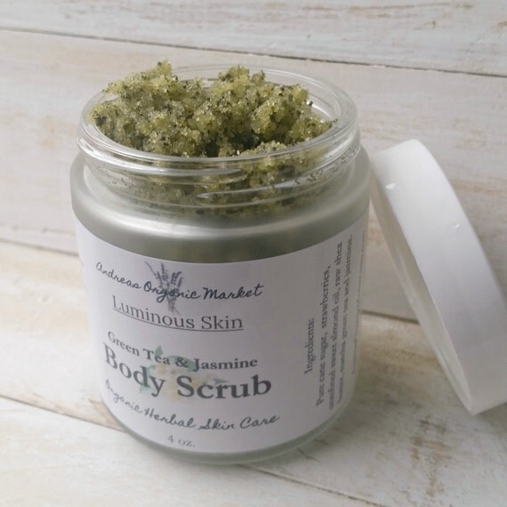 Organic Matcha Green Tea & Jasmine Body by