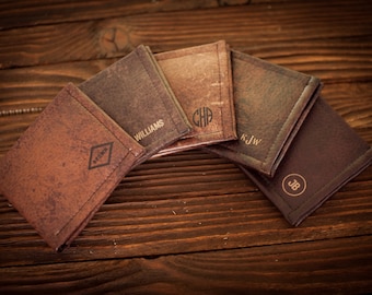 Mens wallet, leather wallet, anniversary gift, mens gift, gifts for him, gift for men, groomsmen gift