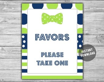 Bow Tie Baby Shower Baby Name Game Printable Instant