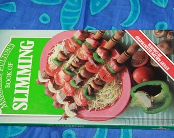 margart Fulton 1983 vintage recipe book vintage cook book hard cover slimming /weight loss vintage cookbook