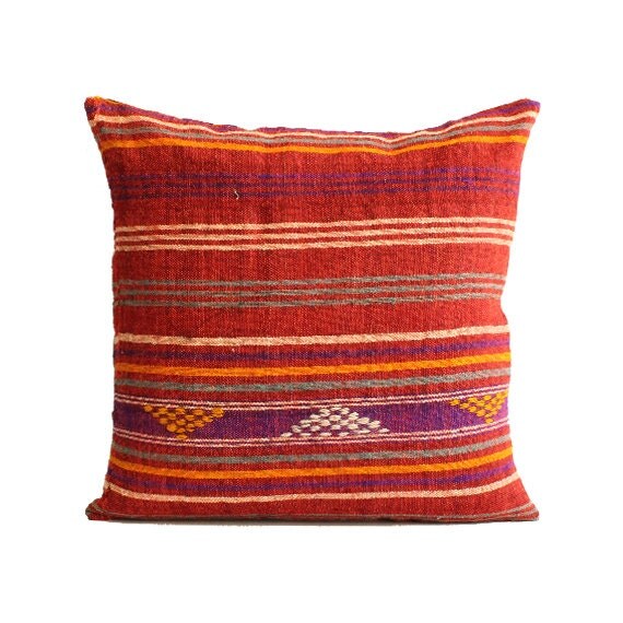 20x20 Southwest Pillow Southwestern Home Decor Kilim Pillow