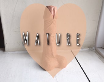 Mature*** Realistic penis candle holder