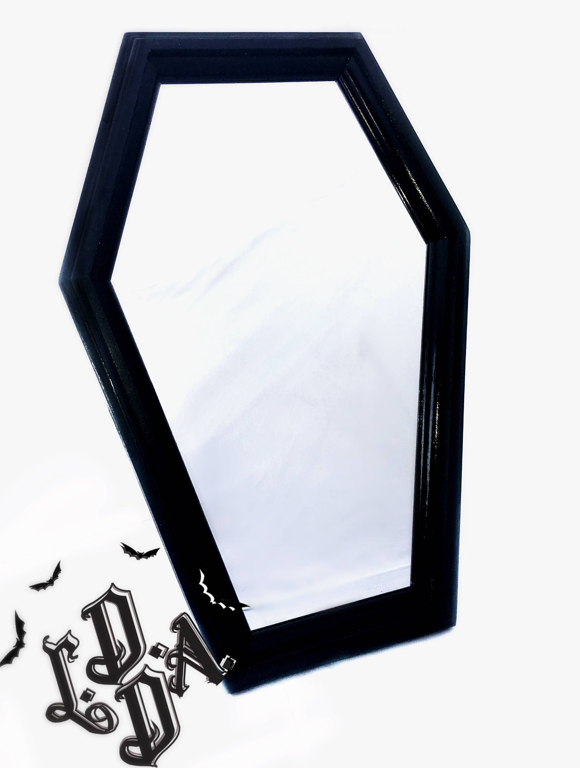 PRE-ORDER Coffin Mirror Coffin Vanity Mirror Mirror Coffin