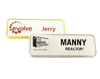 Magnetic name tag | Etsy