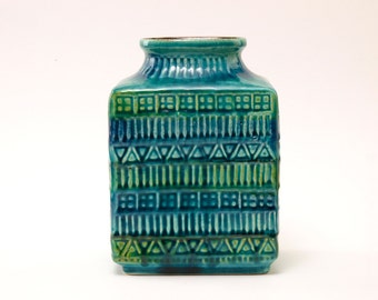 BAY Vase Mid Century design BODO MANS Vintage West Germany Ceramic Form 70 20