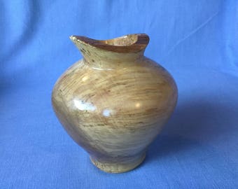 Natural Edge Maple Hollowform (#119)