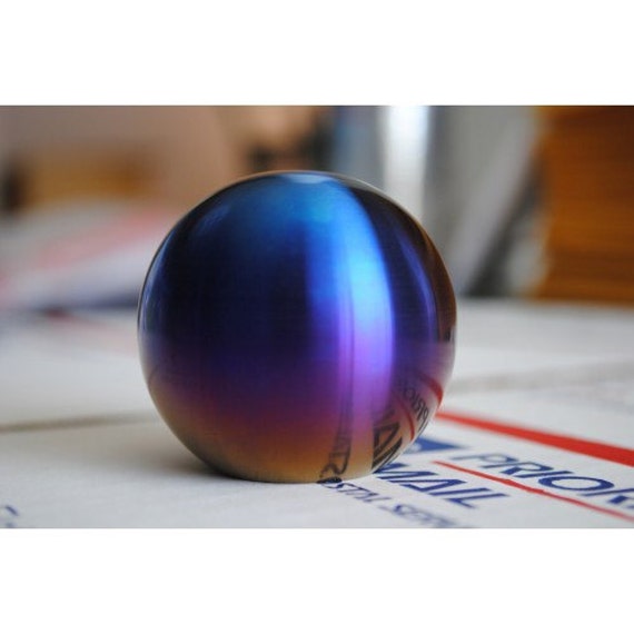 NeoChrome Burnt Titanium Rainbow Gradient Shift Knob