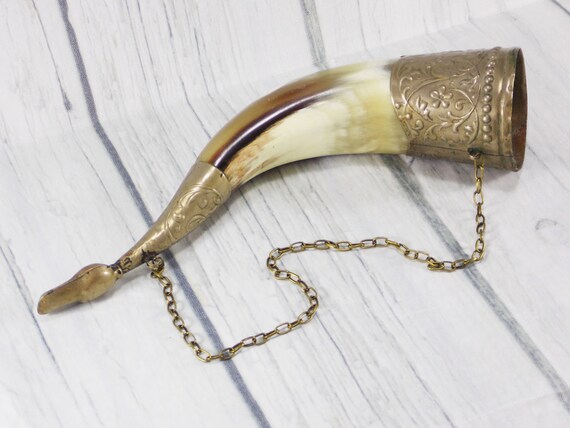 Birthday gift traveler Wedding gift hunting gifts animal horn