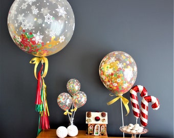 36 Inch Jumbo Balloon With Custom Tissue Paper Tassel