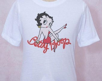 Betty Boop T-Shirt Style Rocker Unisex S M L XL