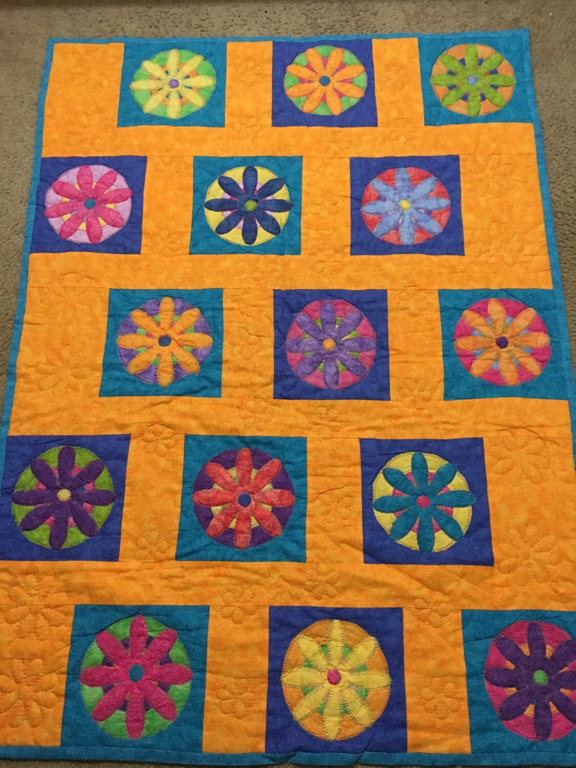 Homemade quilts