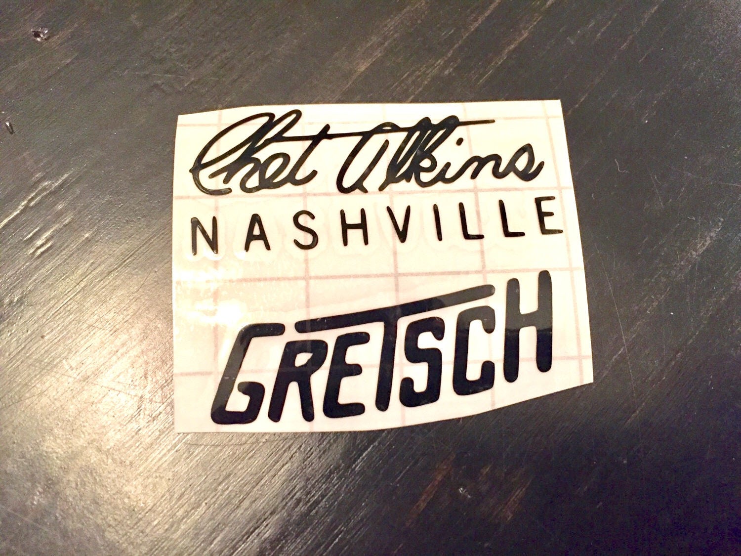Gretsch Chet Atkins Nashville Guitar Pickguard Decal