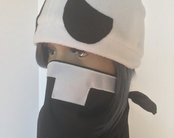 Team Skull Grunt Pokemon Sun and Moon Cosplay Beanie Hat and Bandana