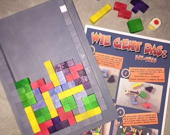 Tetris board game