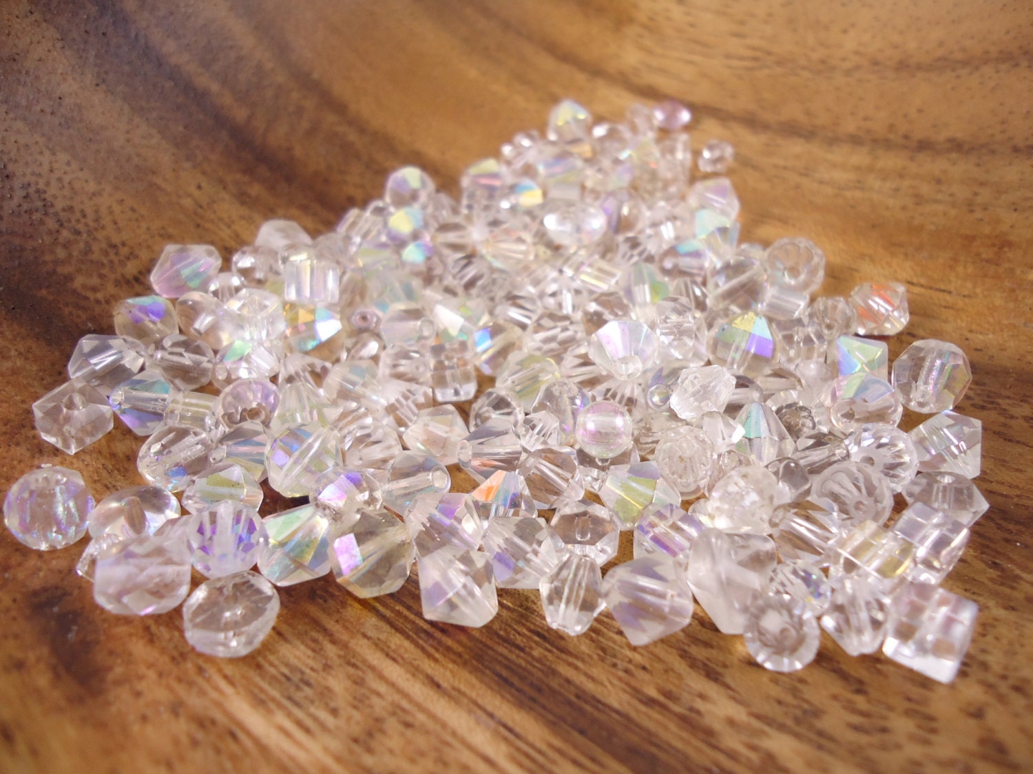 Clear Crystal Beads Clear AB Beads