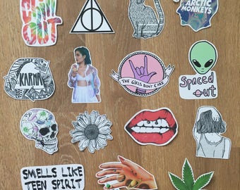Band stickers | Etsy