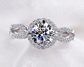 engagement ring promise ring cubic zirconia ring for engagement wedding ring wedding band ring size 5 6 7 8