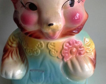 American Bisque Teddy Bear Cookie Jar