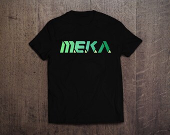 Overwatch D.VA MEKA - Mens and Womens Round Neck T-Shirt