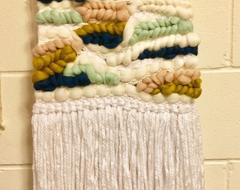 Wool Roving Wall Hanging | Nursery Decor