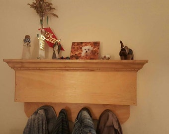 gun concealment coat rack