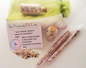Fertility gifts, relaxation gifts, natural, herbs, floral bath tea, fertility, organic, bath salts, relaxing, bath soak, gifts for her,