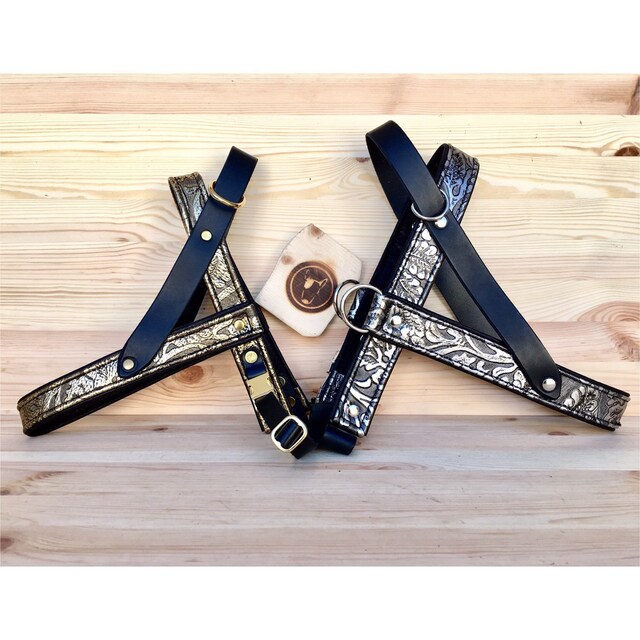 Handcrafted leather dog collars leashes and by YupCollars on Etsy