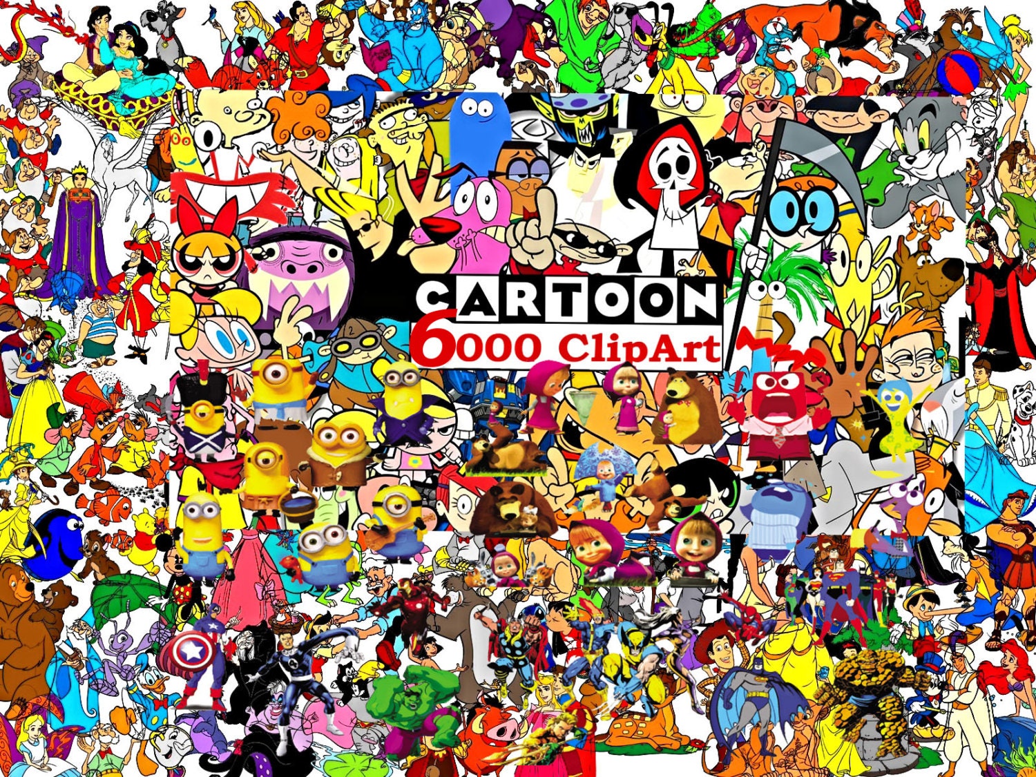 Collection 6000 Clip Art CARTOON MANIA - Clip Cartoons - Disney Minions ...