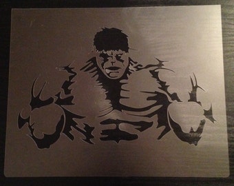 Hulk face | Etsy
Incredible Hulk Face Stencil