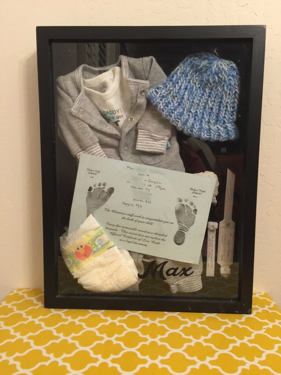 Baby Keepsake Shadow Box