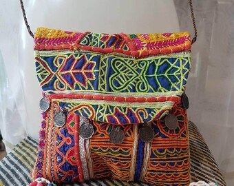 Banjara handbags, vintage handbags, handbags ethnic, tribal bags.