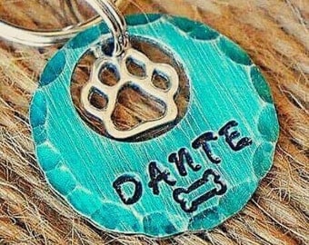 Dog Tags - Pet ID - Cat Tag - Pet Accessories - Collar Tag - Pets - Pet Tag - Metal ID - Custom ID Tag - Personalized Pet Tags
