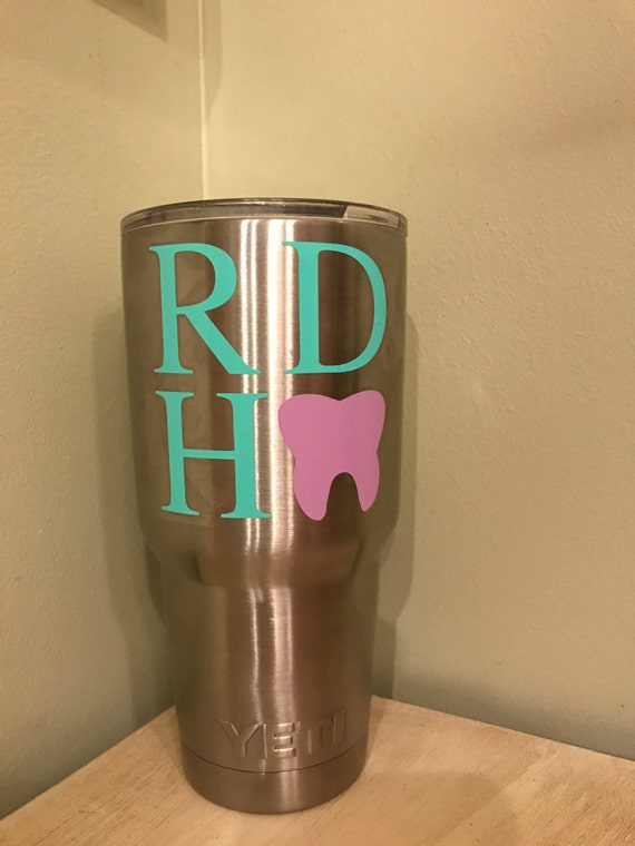 Yeti Decal Dental Hygiene Decal Tooth Decal Dental