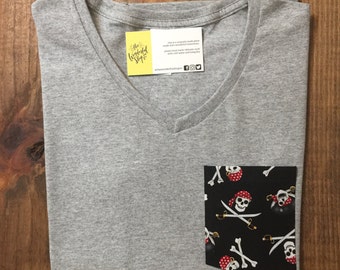 Pirate shirt pattern | Etsy