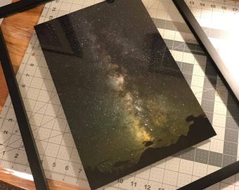 Floating frame milky way galaxy