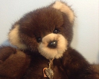 rare bear mink teddy bear