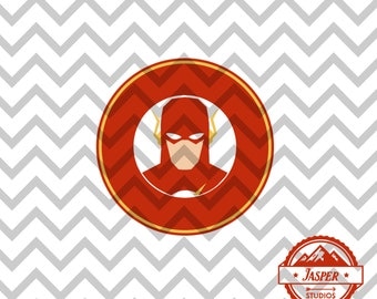 The Flash - Minimal Design Unique Superhero SVG Cuttable Design