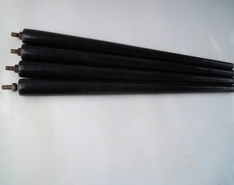 Wooden Furniture legs. Vintage soviet ussr Furniture legs 1980s. Set of 4 pieces.