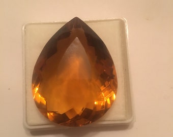 Huge 90.50 Madeira Citrine
