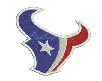 7 Size houston texans Embroidery Designs Instant Download 8 Formats machine embroidery pattern