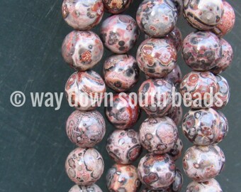 10MM LEOPARD JASPER Beads