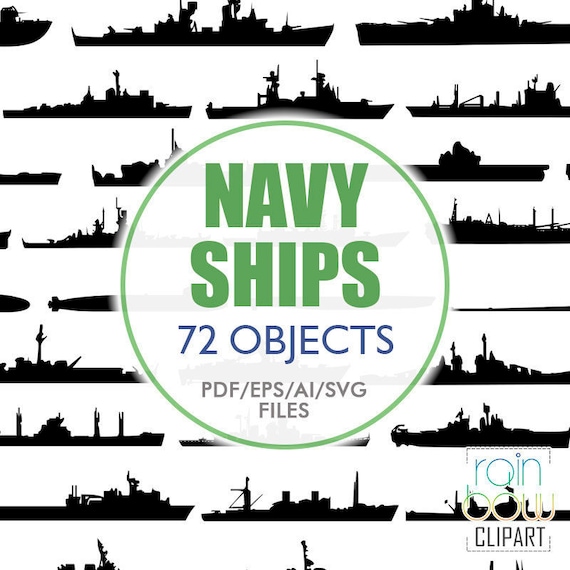 Ship Svg Ship Clipart Navy Svg Vector Files Navy Ship