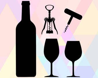 Wine SVG File | Wine Clipart SVG | Wine Cut File | Wine Cricut Svg | Wine Cameo Svg | Wine Decal File | Wine Png | Wine Glass Svg | Wine Eps
