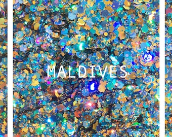 Maldives Chunky Festival Glitter for Face and Body