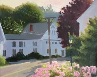 June Morning, Wellfleet, oil on canvas, 20 x 26