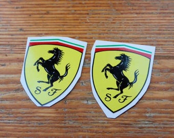 Ferrari sticker | Etsy